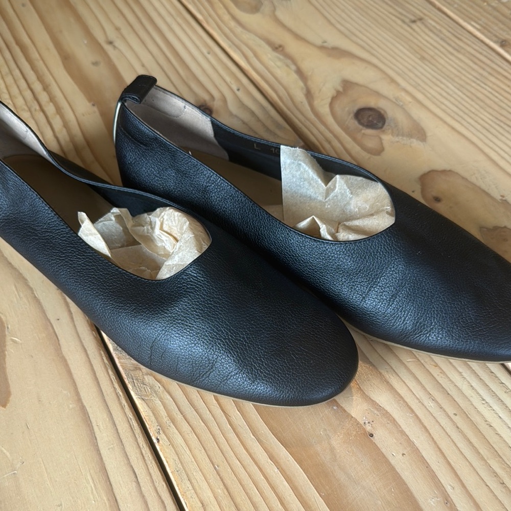 Everlane Italian Leather Day Glove Ballet Flats Size 10